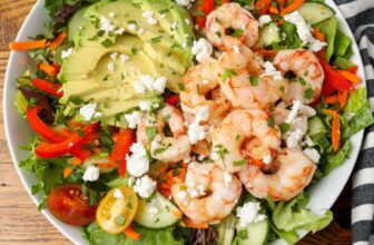 Shrimp Avocado Salad – Barefeet in the Kitchen