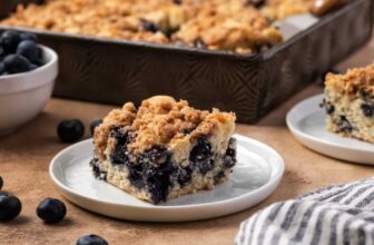 Blueberry Buckle (Extra Moist & Buttery!)