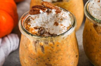 Overnight Pumpkin Oats