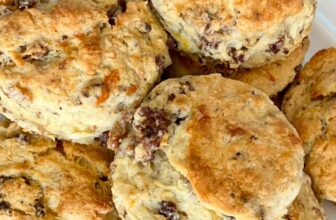 SAUSAGE CHEESE BISCUITS – The Southern Lady Cooks