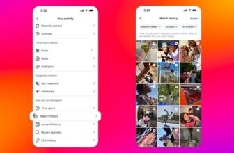 Instagram adds a watch history for Reels