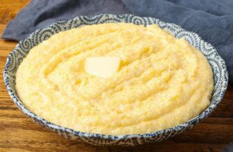 Creamy Cheesy Polenta – Barefeet in the Kitchen